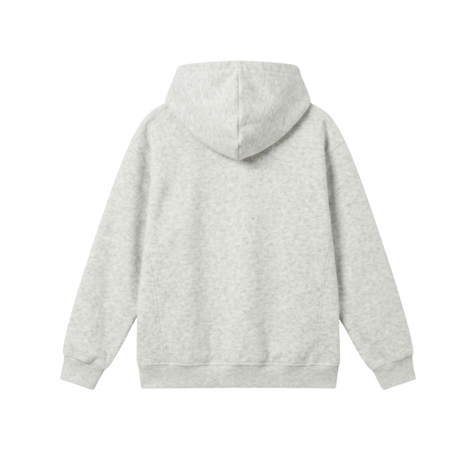 Hoodie - Xám Trắng (Back)